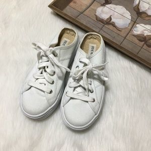 Steve Madden Vintage White Platform Sneakers Sz 7 !